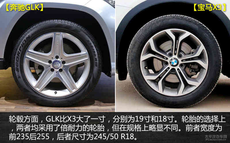 奔驰glk300轮胎型号,奔驰glk300轮胎型号及品牌